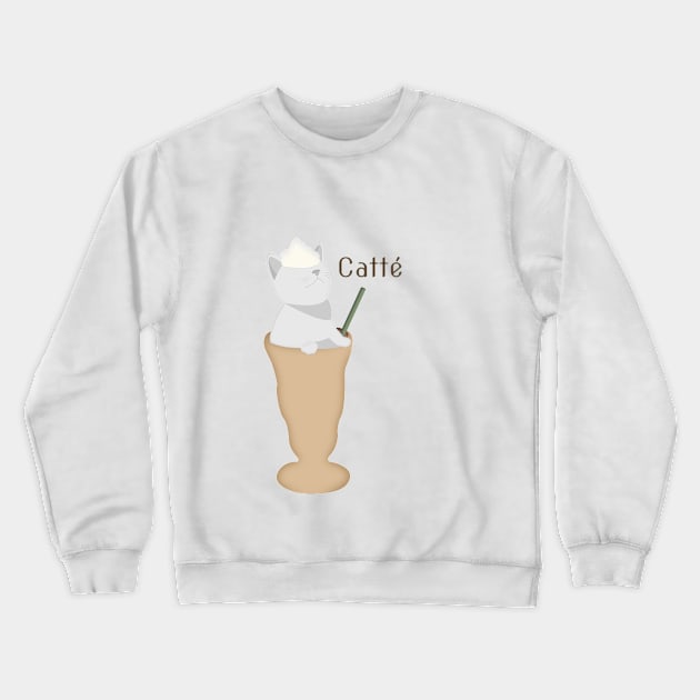 Catté Crewneck Sweatshirt by Hindone